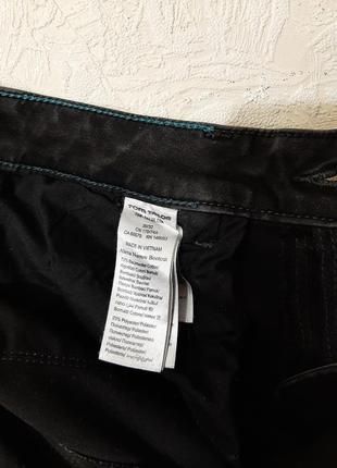 Tom tailor джинси чорні звужені слім narrow bootcut чоловічі size 30/32  44 4610 фото