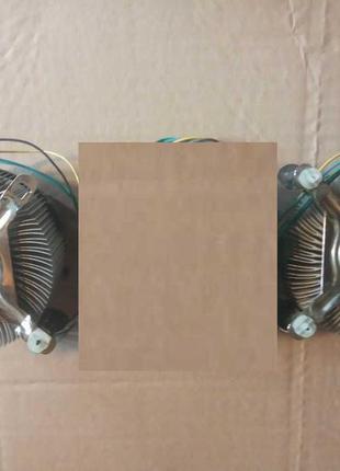 Система охолодження 3шт. кулер та радіатор для процесора intel e1