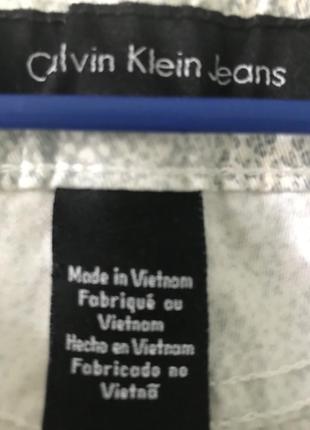 Коттоновые брюки calvin klein.5 фото