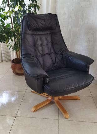 Кресло для релакса garne kriselechko, шкіряне крісло gk9 фото