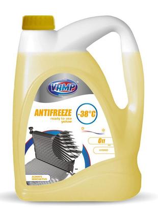 Антифриз-40 вамп g11 жовтий 5 л.