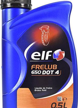 Гальмівна рідина elf frelub 650 dot-4 0,5 л.