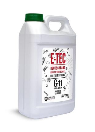 Антифриз концентрат g11 glycsol e-tec зелений 4 л