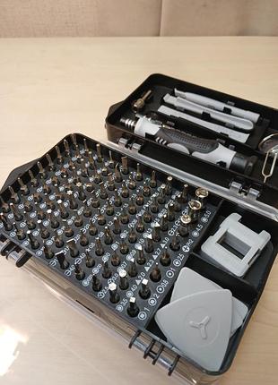 Набор инструментов для электроники 115in1, набор магнитных отверток в кейсе, отвертки прецизионные для ремонта