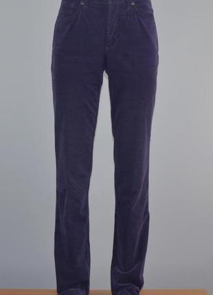 Вельветовые, стильные, зауженные брюки mac (34\36)