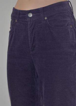 Вельветові, стильні, звужені штани mac (34/36)2 фото