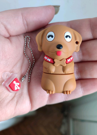 Флешка usb пес, 32гб.