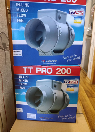 Вентс тт про 200, канальний вентилятор. новий