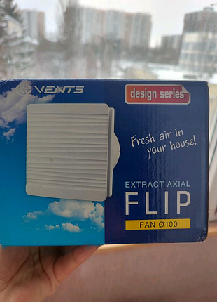 Вентилятор вентс 100 фліп
