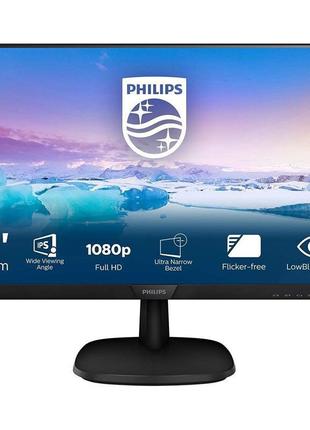 Монітор 27.philips v line 27 lcd monitor 273v7 full hd 1920x 1080