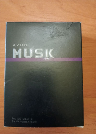 Мужская туалетная вода "musk storm" 75 мл avon