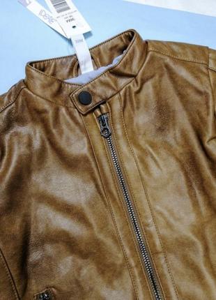 Куртка эко-кожа на девочку италия рост 98 см3 фото
