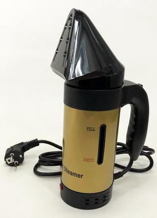 Отпариватель hand held steamer ukc a6 gold ручной многофункциональный 650 вт 7 функций. цвет: золотой6 фото