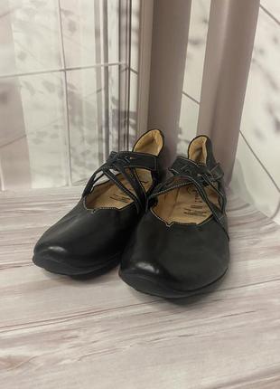 Кожаные туфли think!🌿 42р