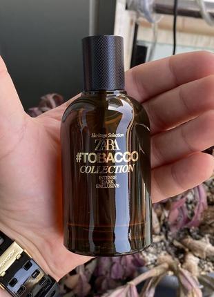 Духи мужские zara tobacco collection intense 100ml , новые с набора