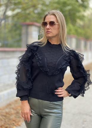 Свитерок кофточка италия люкс качество нарядный оверсайз