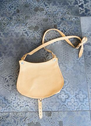 Крута вінтажна сумка в стилі техасу/boho стиль натуральна шкіра ручна рообота2 фото