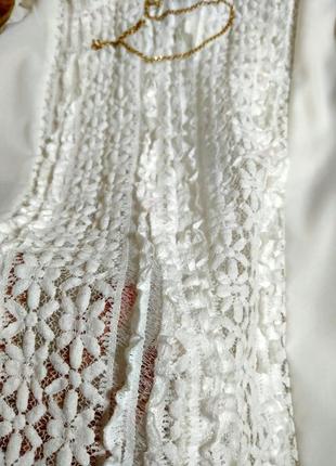Белое платье,нарядная блуза в викторианском стиле3 фото