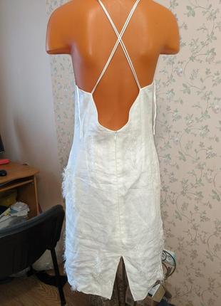 Платье лен mishel ambers