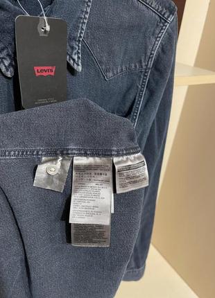 Levi's, оригинал джинсовая рубашка6 фото