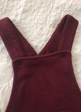 Теплий сарафан h&m p.104 3