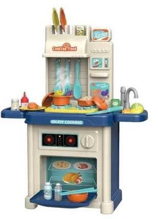Дитяча ігрова кухня ,пар, ллється вода, посуд, продукти, звук, світло 1 a 110