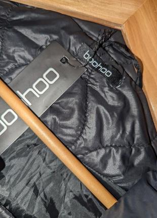 Новое стебаное пальто на запах куртка большого размера  zara h&m boohoo6 фото