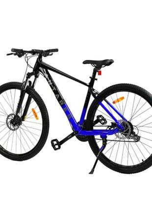 Велоcипед спортивный 19 дюймов corso  синьо-черный (2000002318118)2 фото