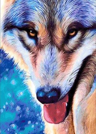 Набор для вышивания бисером сказочный волк 46х89 см александра токарева  (2000001204276)1 фото