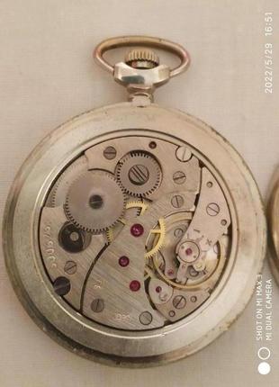 Кишеньковий годинник блискавка krasnikof у чудовому стані на ходу8 фото