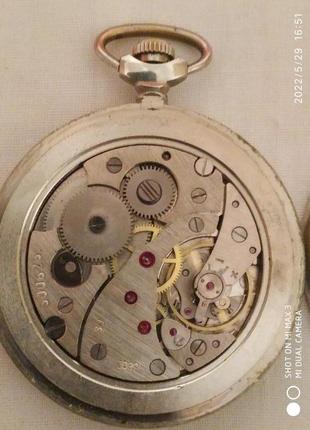 Кишеньковий годинник блискавка krasnikof у чудовому стані на ходу9 фото
