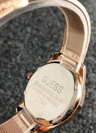 Жіночий наручний годинник із камінчиками люкс якість на металевому ремінці9 фото