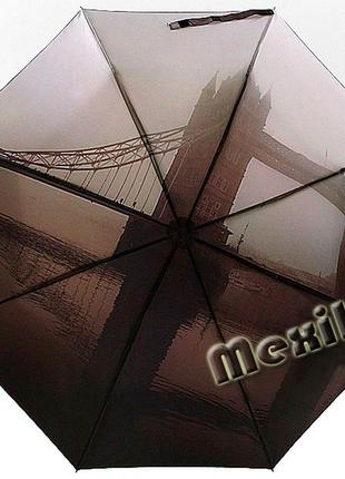 Женский зонт zest с панорамным изображением, полный автомат расцветка тауэрский мост