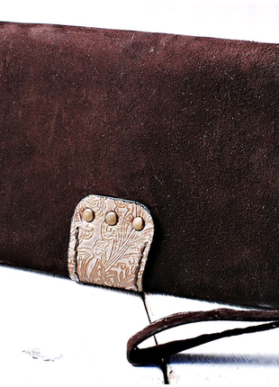 Продам жіночий клатч гаманець ручна робота, натуральна шкіра7 фото