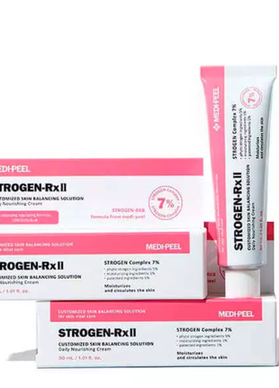 Medi-peel strogen-rx ii cream регенеруючий крем з комплексом фітоестрогенів3 фото