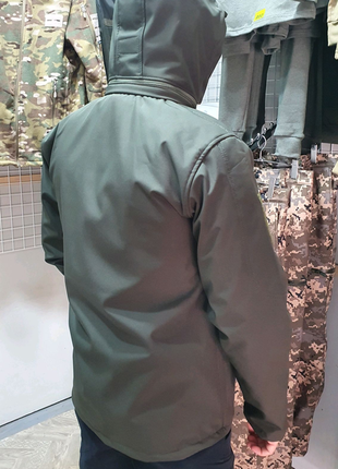 Куртка тактична flas - софт шел - фліс3 фото