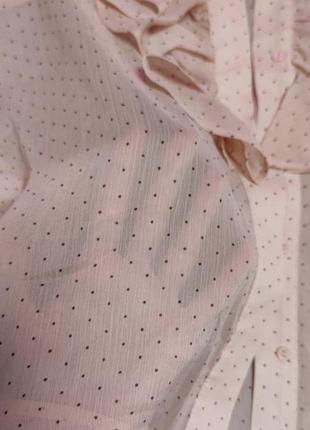 🧡 трендовая полупрозрачная блуза от h&amp;m4 фото