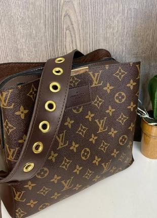 Качественная женская сумка на плечо, сумочка с широким ремешком