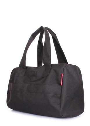 Повседневная текстильная сумка poolparty sidewalk черная2 фото