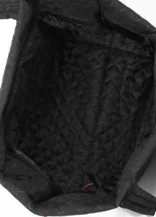 Стеганая сумка poolparty broadway черная3 фото