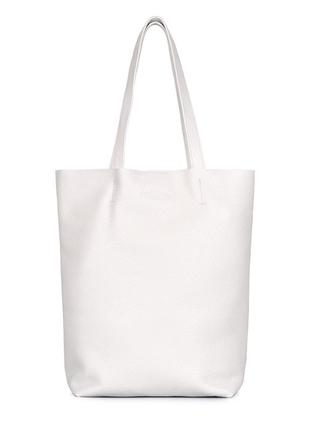 Женская кожаная сумка poolparty iconic 
iconic-white белая