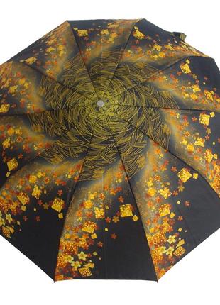 Зонт zest, полуавтомат серия 10 спиц, расцветка золотой вихрь