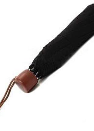 Мужской зонт zest механика, прямая деревянная ручка6 фото