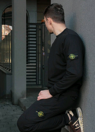 Штани  фліс stone island utility track