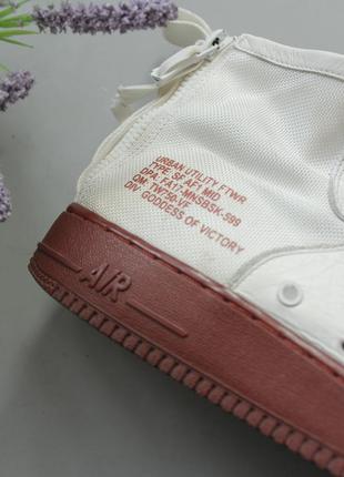 Nike sf air force high кожаные кроссовки высокие кеды эйр форс макс adidas puma sb stussy белые converse 44 456 фото