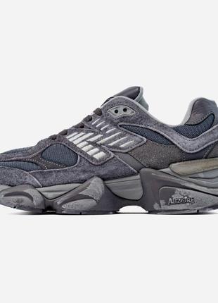 Мужские кроссовки серые с синим new balance 9060 grey blue7 фото