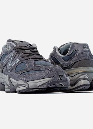 Мужские кроссовки серые с синим new balance 9060 grey blue9 фото