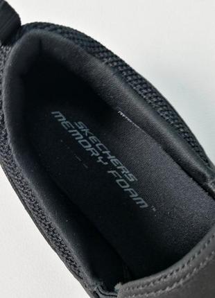 Нові чоловічі шкіряні кросівки skechers устілка memory foam розмір 45 оригінал7 фото