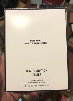 Tom ford white patchouli, 100 мл,парфюмированная вода.тестер3 фото