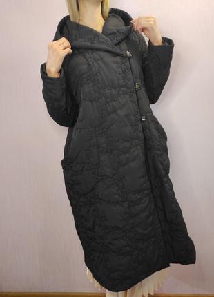 Hindahl &amp;skudenlu пальто люкс бренд куртка пуховик стеганое с капюшоном5 фото